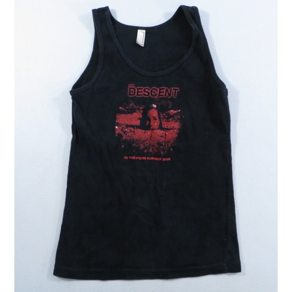 The Descent 2006 Movie Promo Tank Top Girls Medium Y2K Horror Halloweenโ RARE